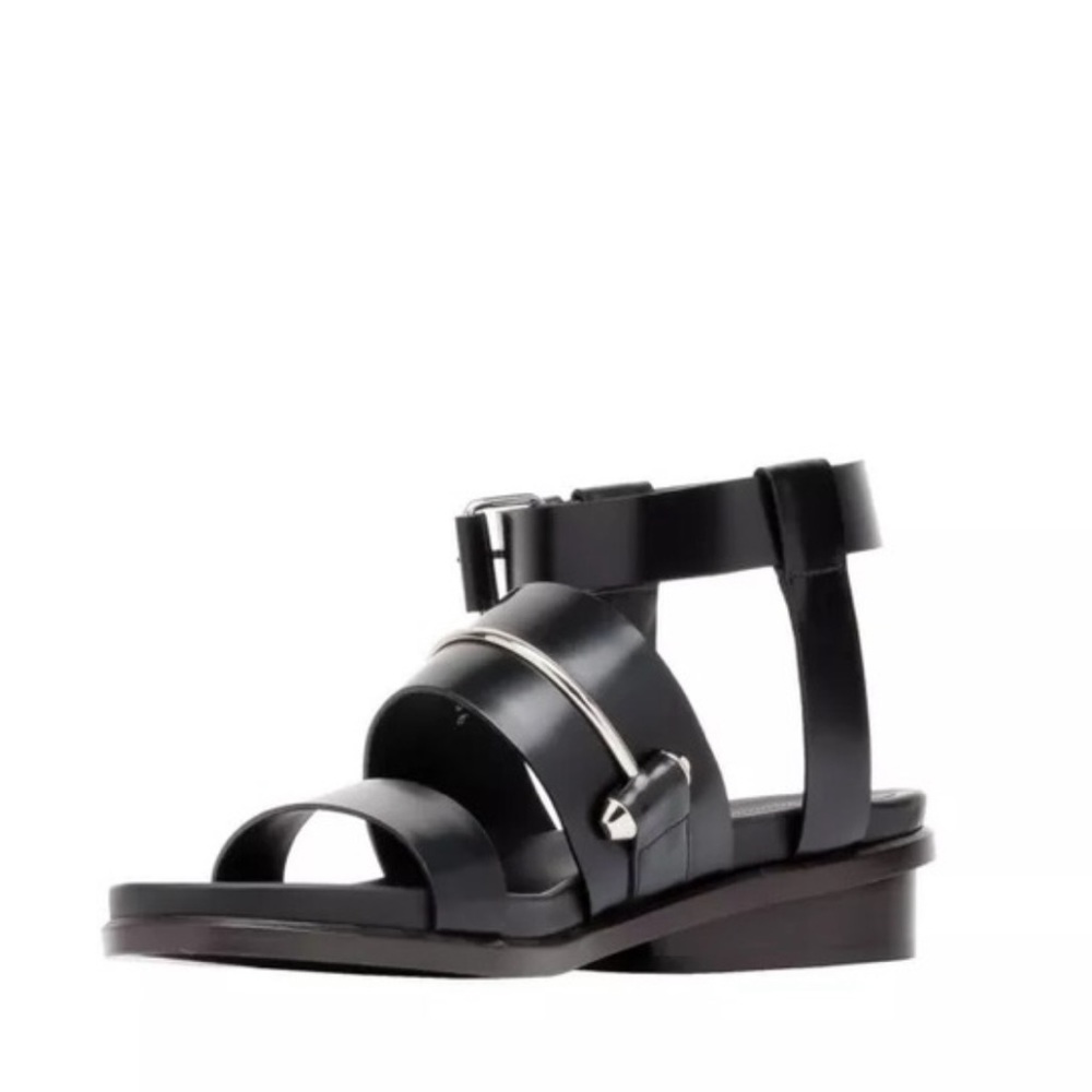 Balenciaga Pierce Straps Metal Sandals